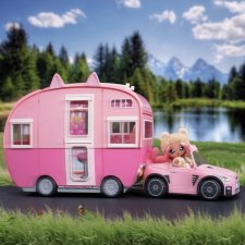 Na! Na! Na! Surprise Kitty-Cat Camper playset  - все на кемпинг!