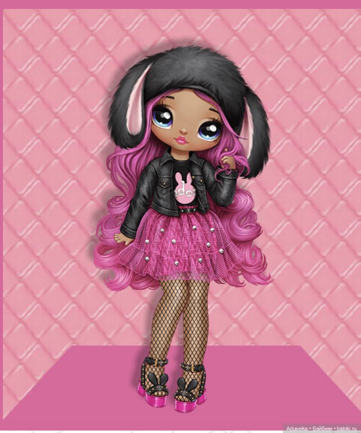 Na! Na! Na! Surprise Ultimate Black Bunny Alex Heart