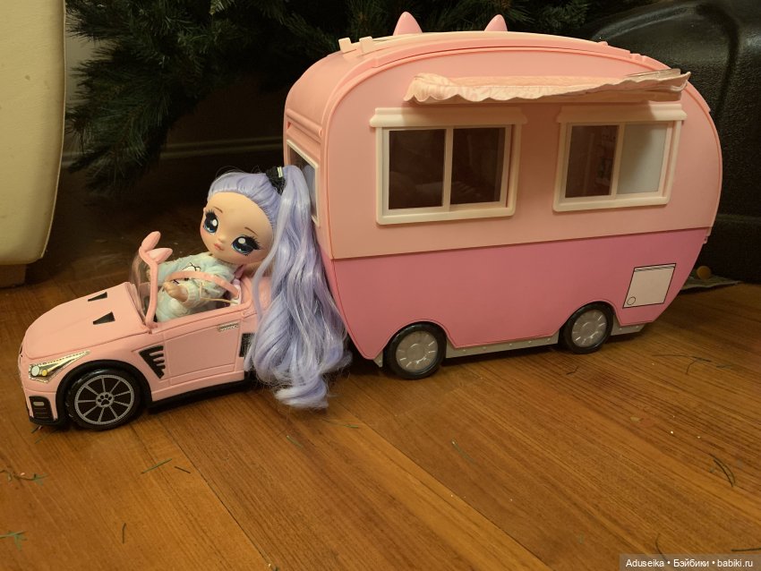 Na! Na! Na! Surprise Kitty-Cat Camper playset - все на кемпинг