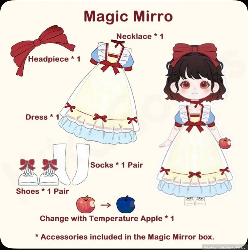 Сказочная серия: Белоснежка от Liroro (фото 4)