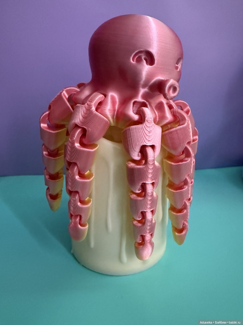 Шарнирные 3d принтерные фигурки 🙂