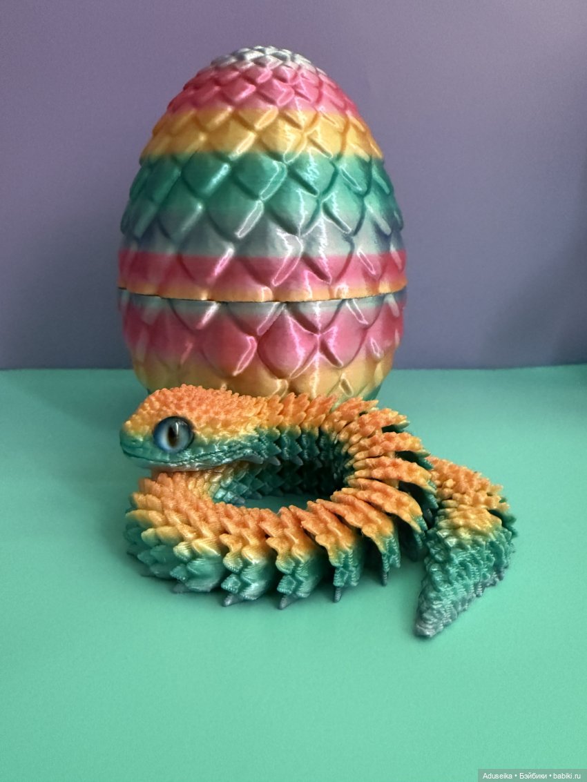 Шарнирные 3d принтерные фигурки 🙂