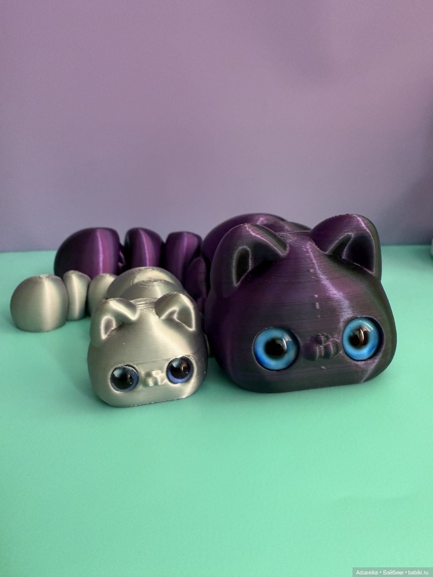 Шарнирные 3d принтерные фигурки 🙂