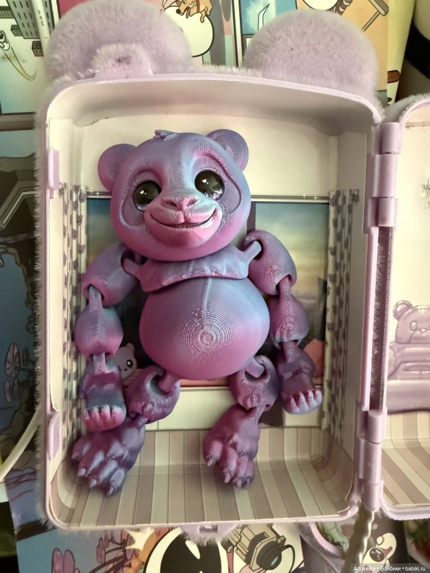 Шарнирные 3d принтерные фигурки 🙂