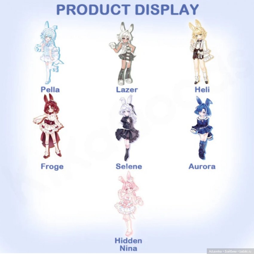 Bonnie 3 поколение , C4F — Куклы Simontoys и Come4Free (Blind Box): Teennar (фото 2)