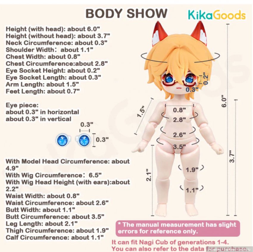 Nagi, 5 поколение 🥹 — Куклы Simontoys и Come4Free (Blind Box): Teennar (фото 5)