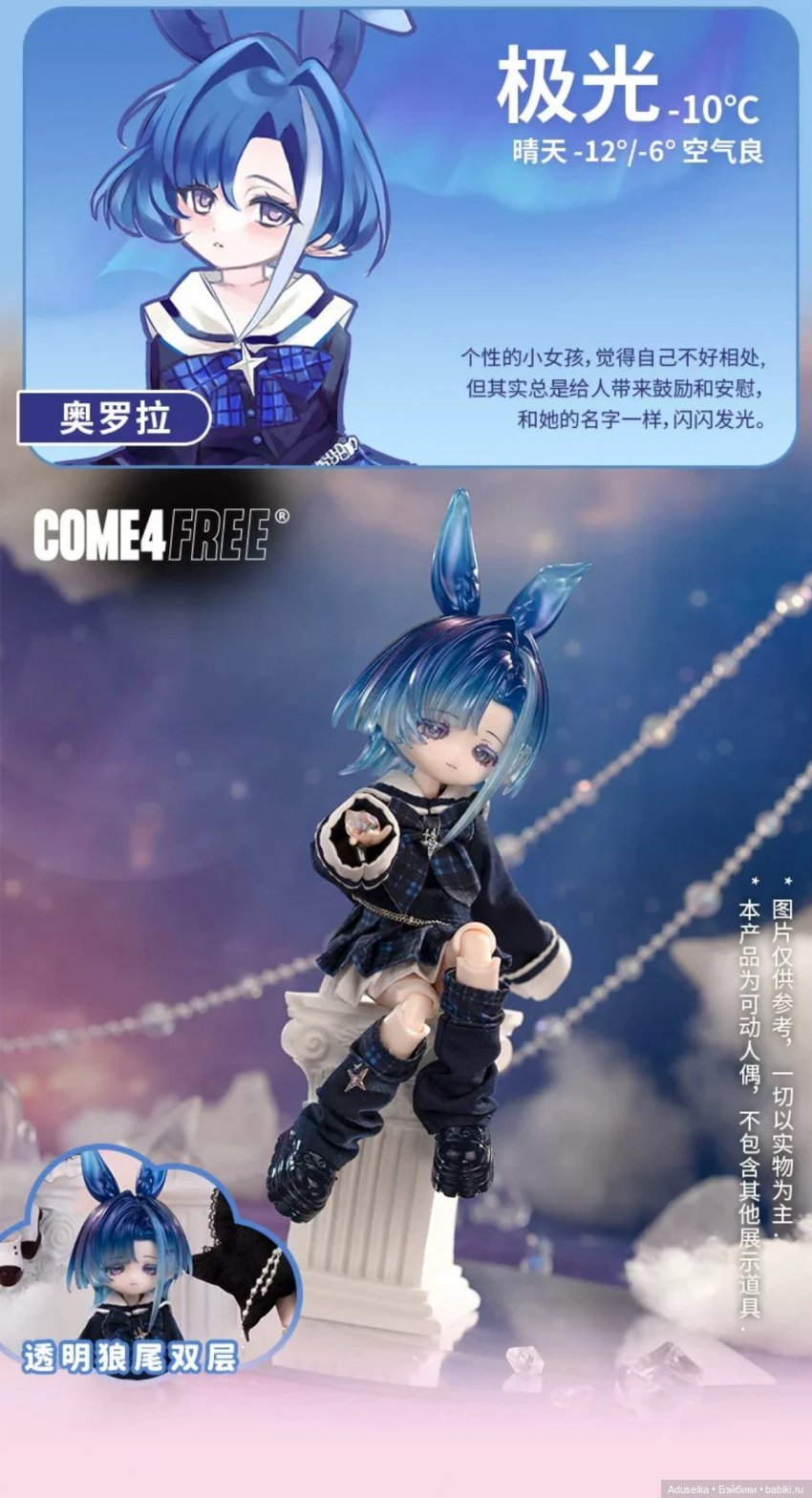 Bonnie 3 поколение , C4F — Куклы Simontoys и Come4Free (Blind Box): Teennar