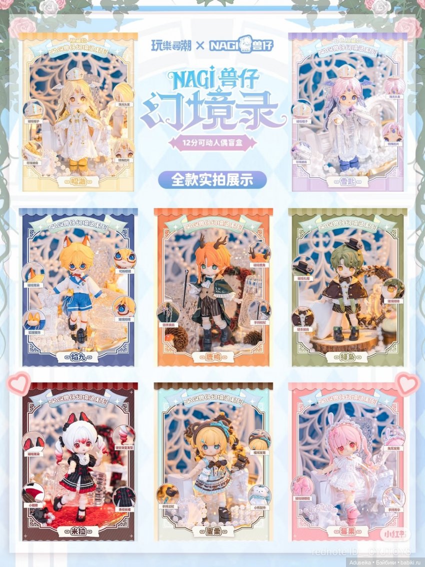 Nagi, 5 поколение 🥹 — Куклы Simontoys и Come4Free (Blind Box): Teennar