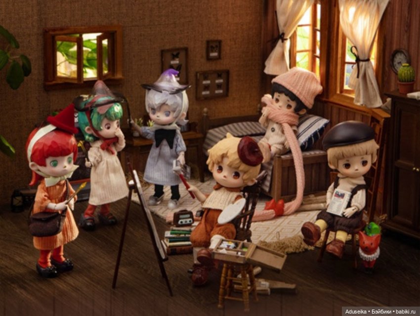 Художники 👩‍🎨 и волшебницы 🧙 (буклет про серию)