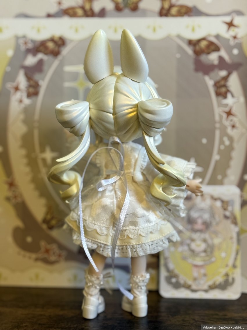 Белая кроля 🤍Inedible doll (фото 8)