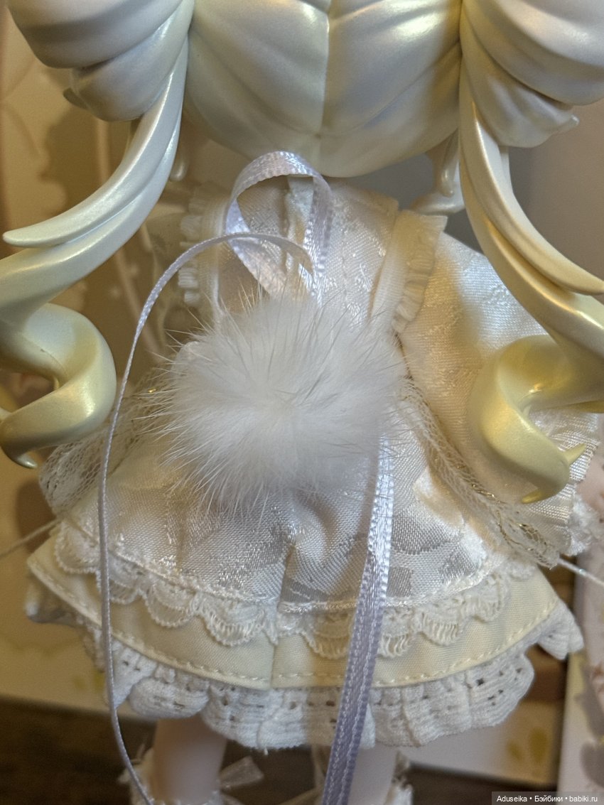 Белая кроля 🤍Inedible doll