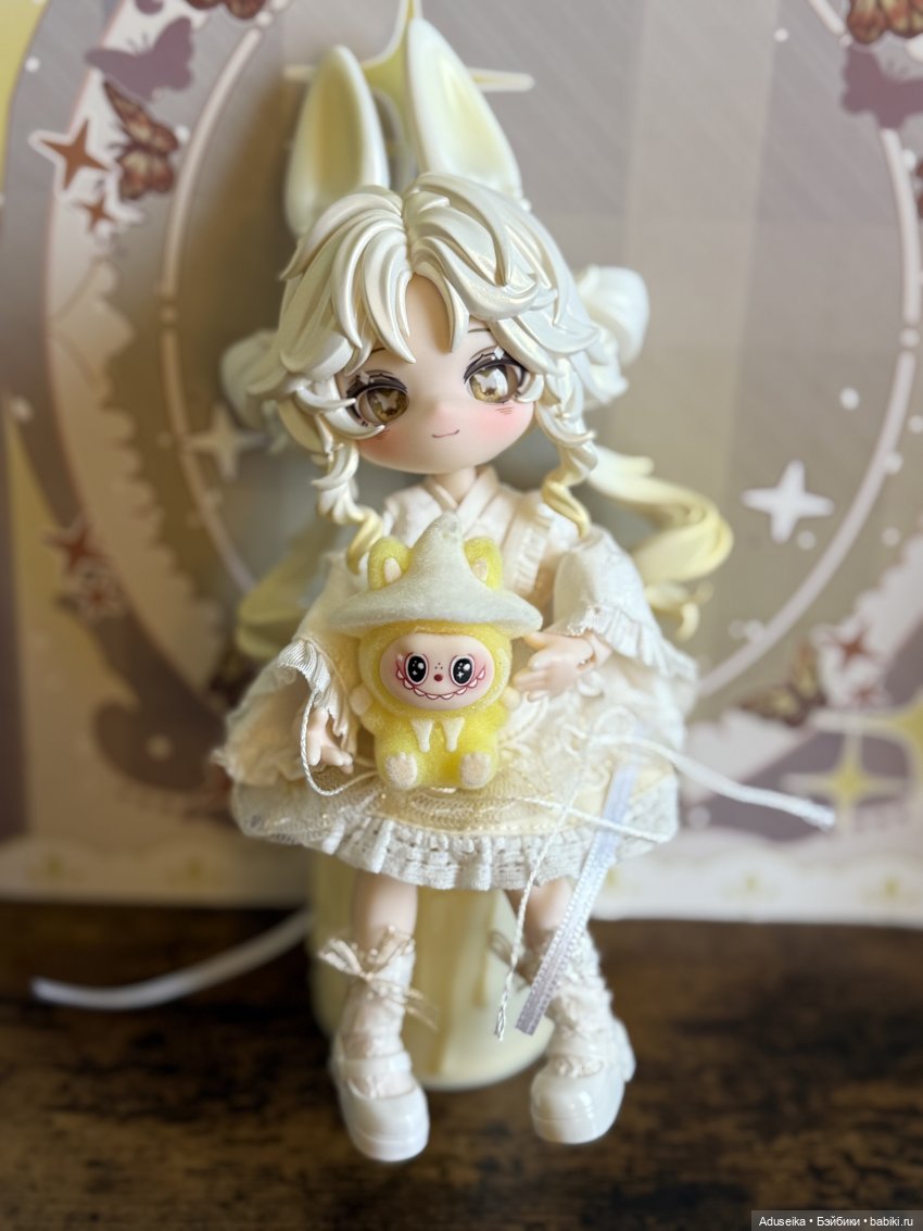 Белая кроля 🤍Inedible doll
