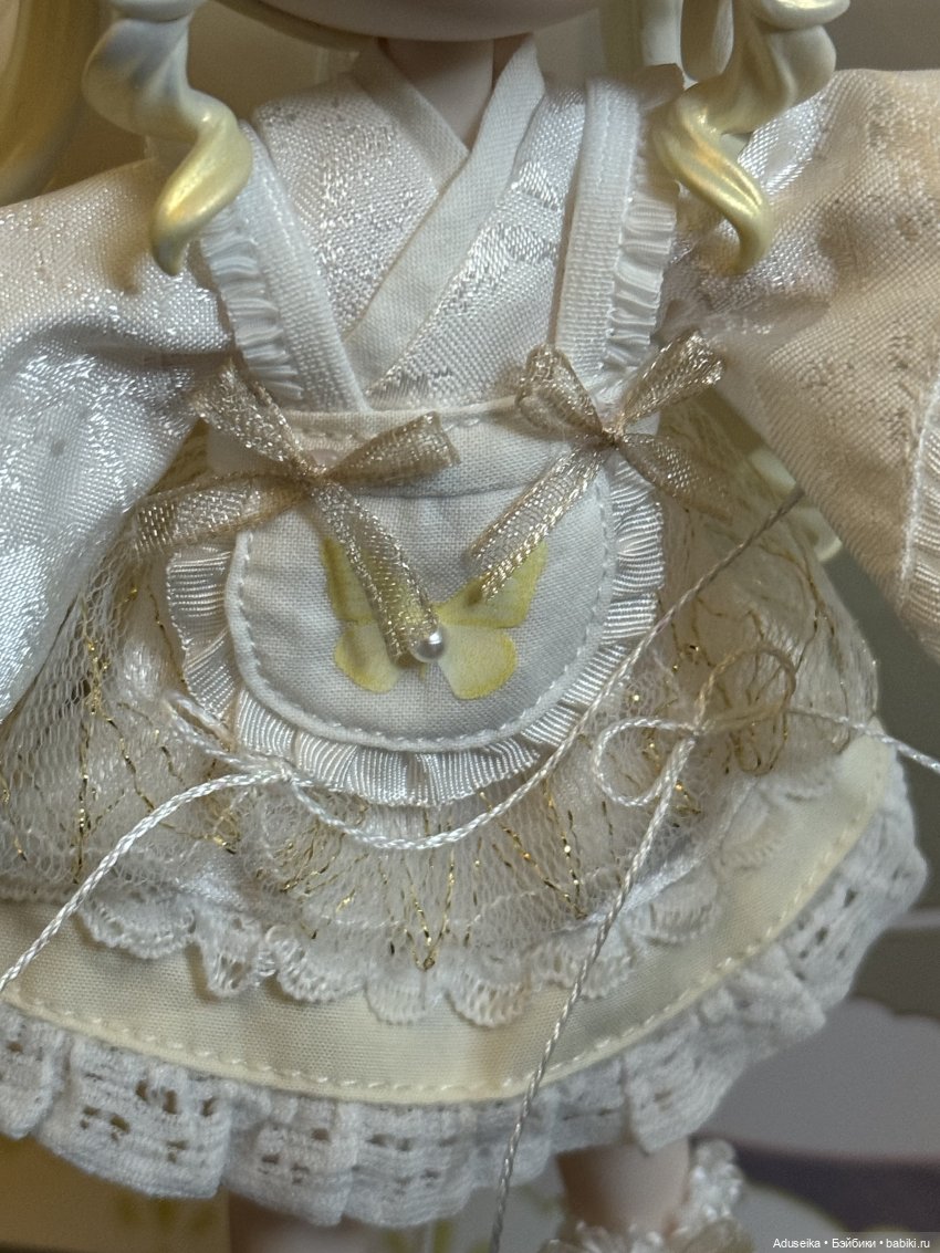 Белая кроля 🤍Inedible doll (фото 9)