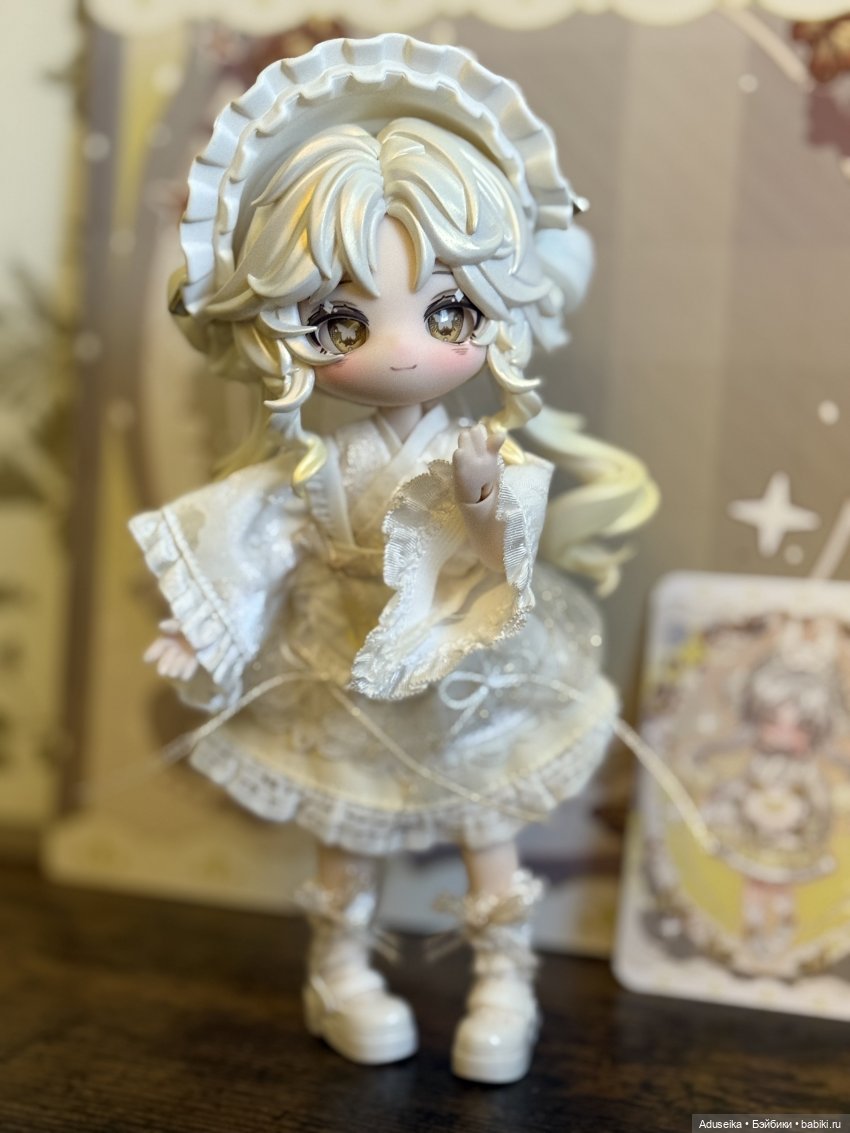 Белая кроля 🤍Inedible doll