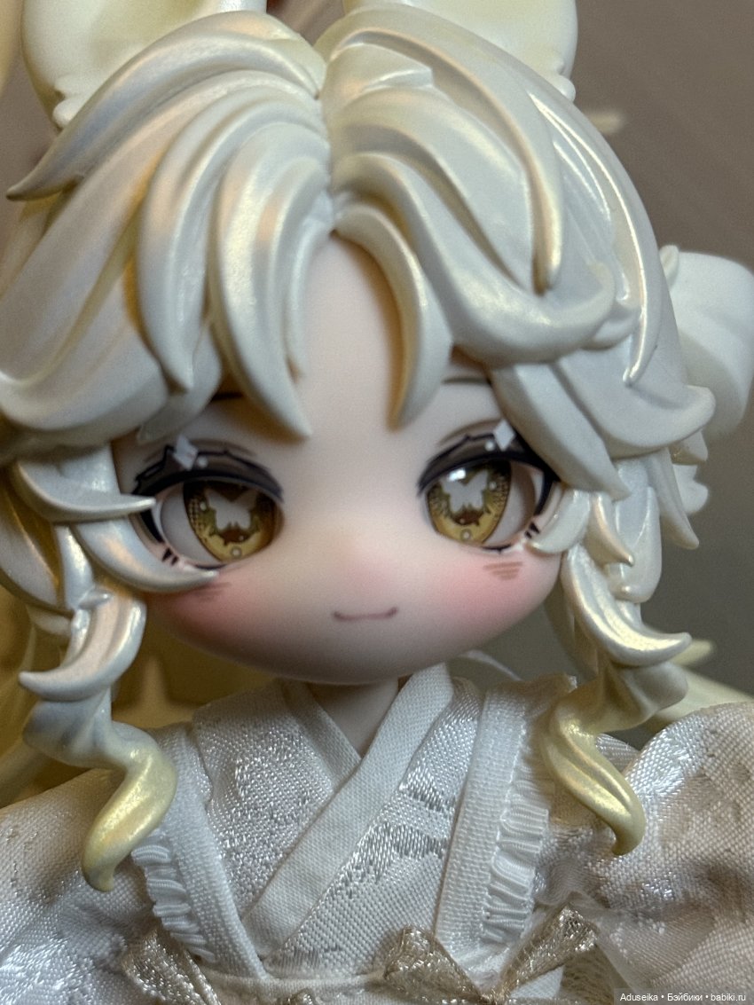 Белая кроля 🤍Inedible doll (фото 7)