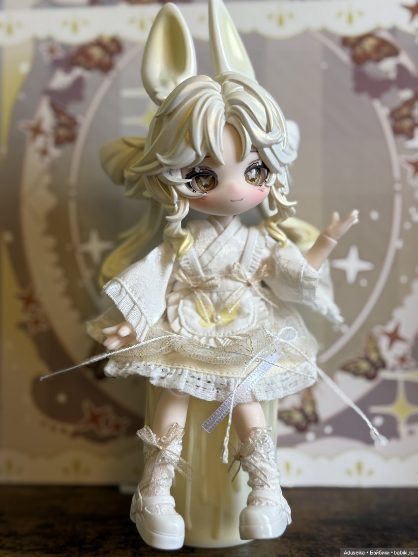 Белая кроля 🤍Inedible doll