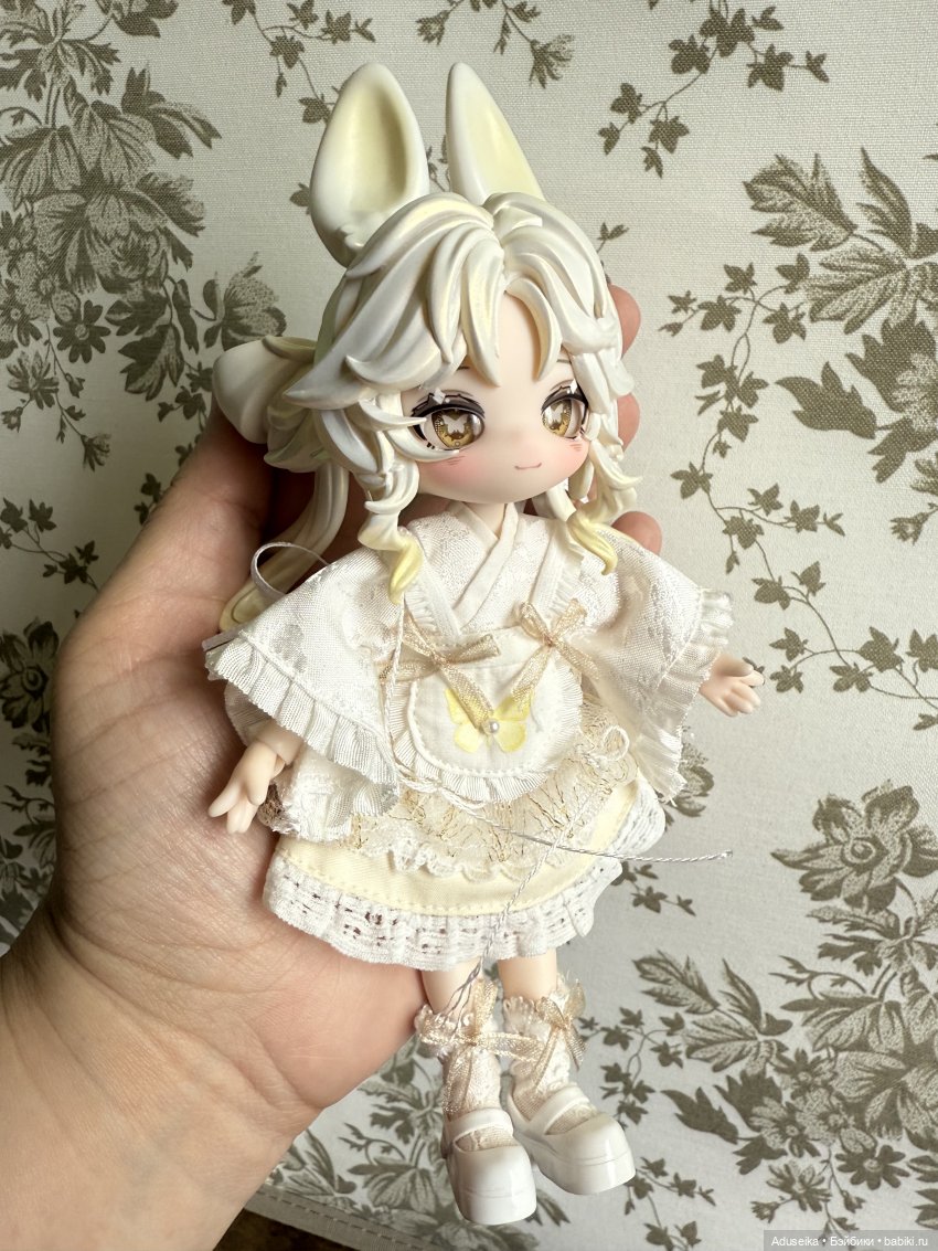 Белая кроля 🤍Inedible doll
