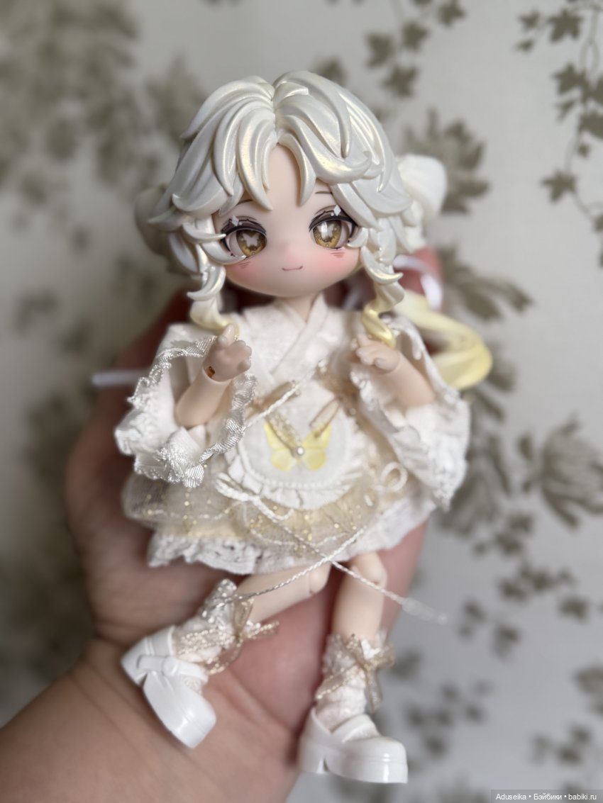 Белая кроля 🤍Inedible doll