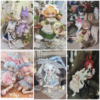 Inedible Doll: несъедобные кролики, буклет  🐇