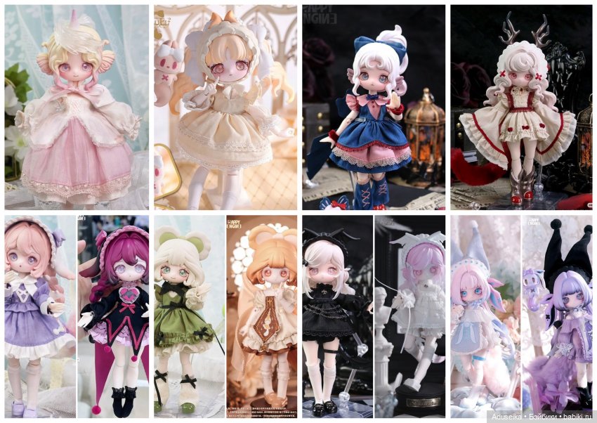 Blindbox doll: каталог обзоров серий