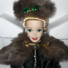 Holiday Caroler Barbie Doll, 1996