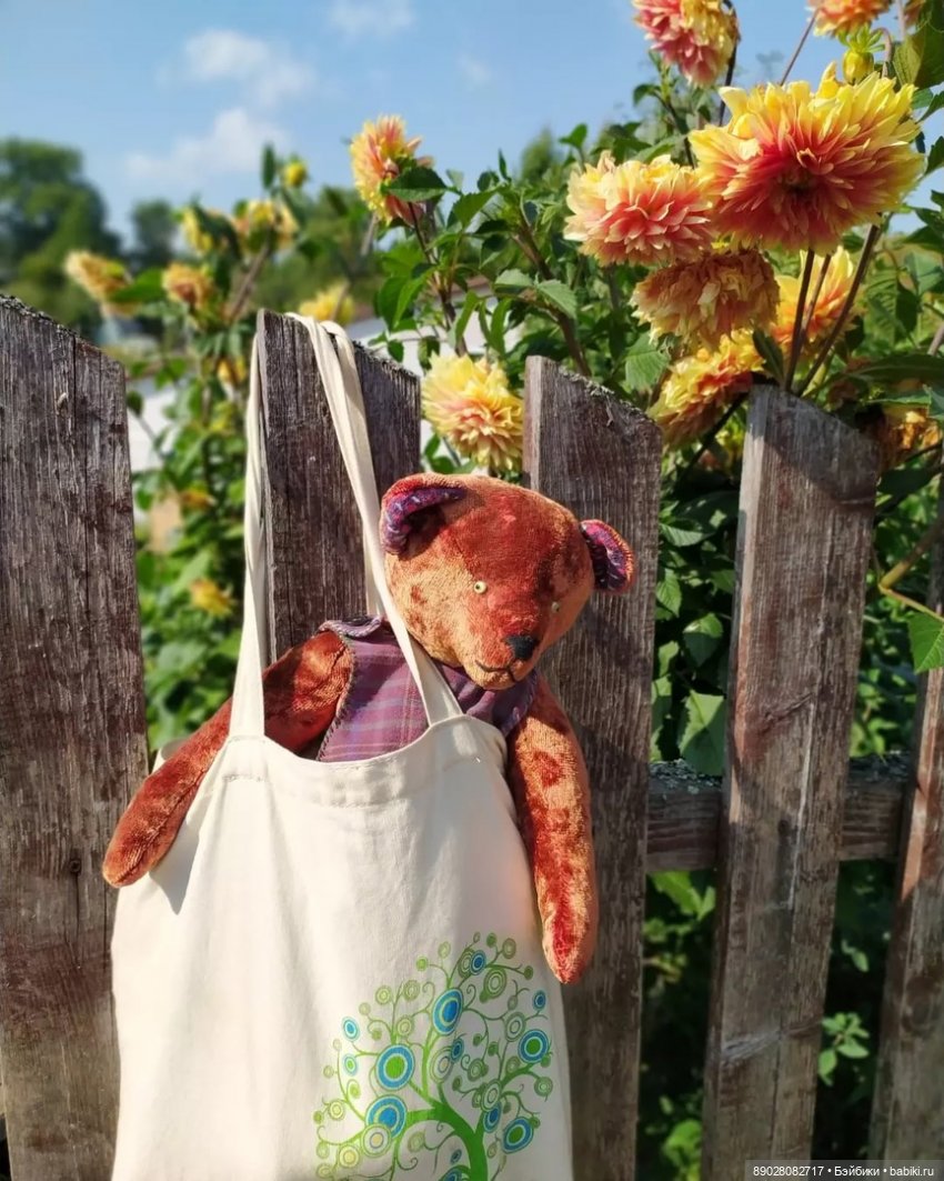 Августовская прогулка — Авторские мишки Тедди и друзья: фото (фото 5)