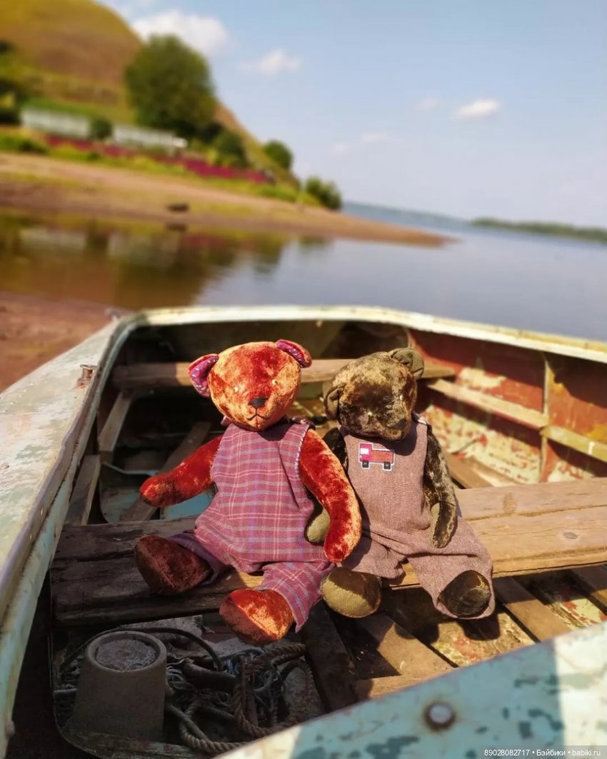 Августовская прогулка — Авторские мишки Тедди и друзья: фото (фото 2)