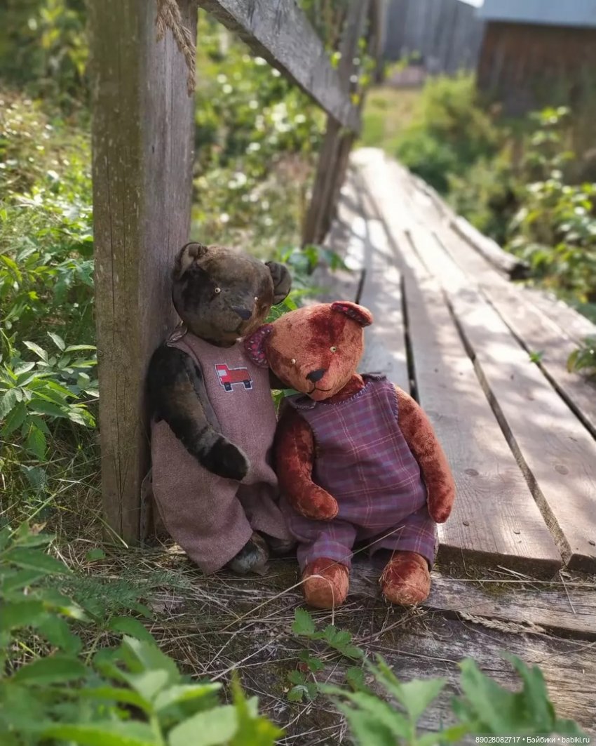 Августовская прогулка — Авторские мишки Тедди и друзья: фото