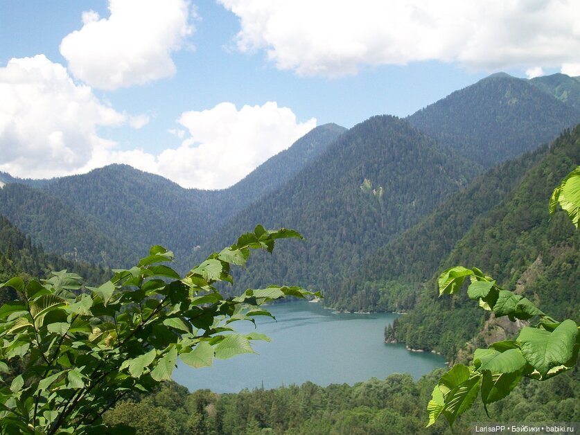 Воспоминание об Абхазии. Озеро Рица.