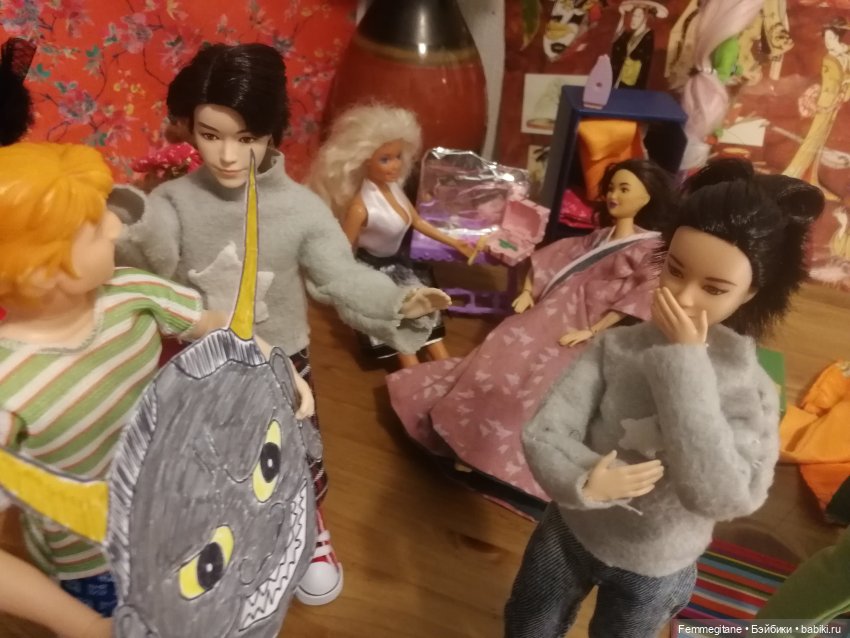 Исумбоси. За сценой — Куклы Barbie (Барби): Looks