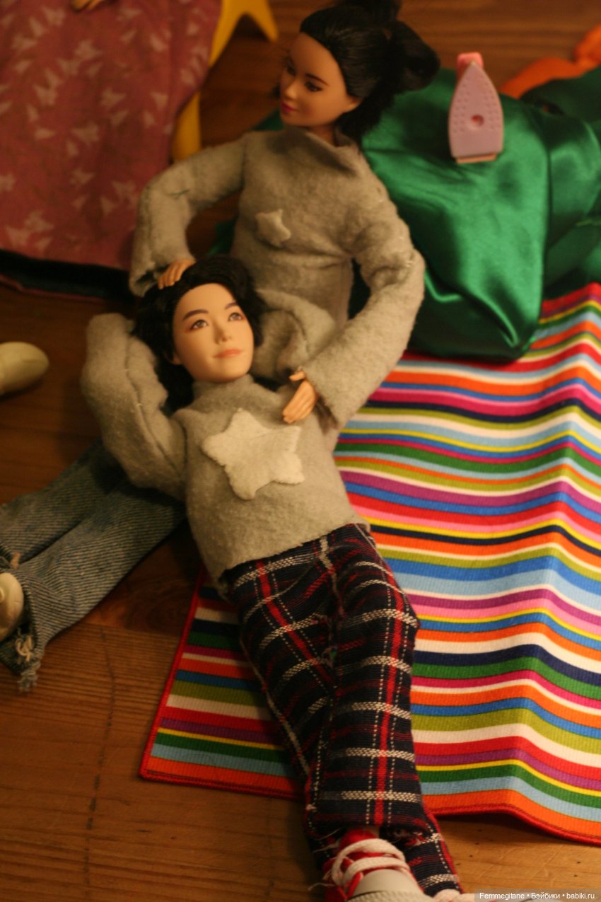 Исумбоси. За сценой — Куклы Barbie (Барби): Looks