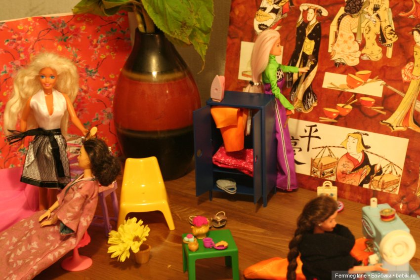 Исумбоси. За сценой — Куклы Barbie (Барби): Looks