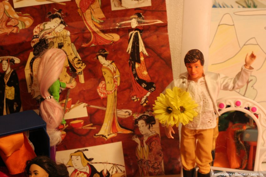 Исумбоси. За сценой — Куклы Barbie (Барби): Looks (фото 8)