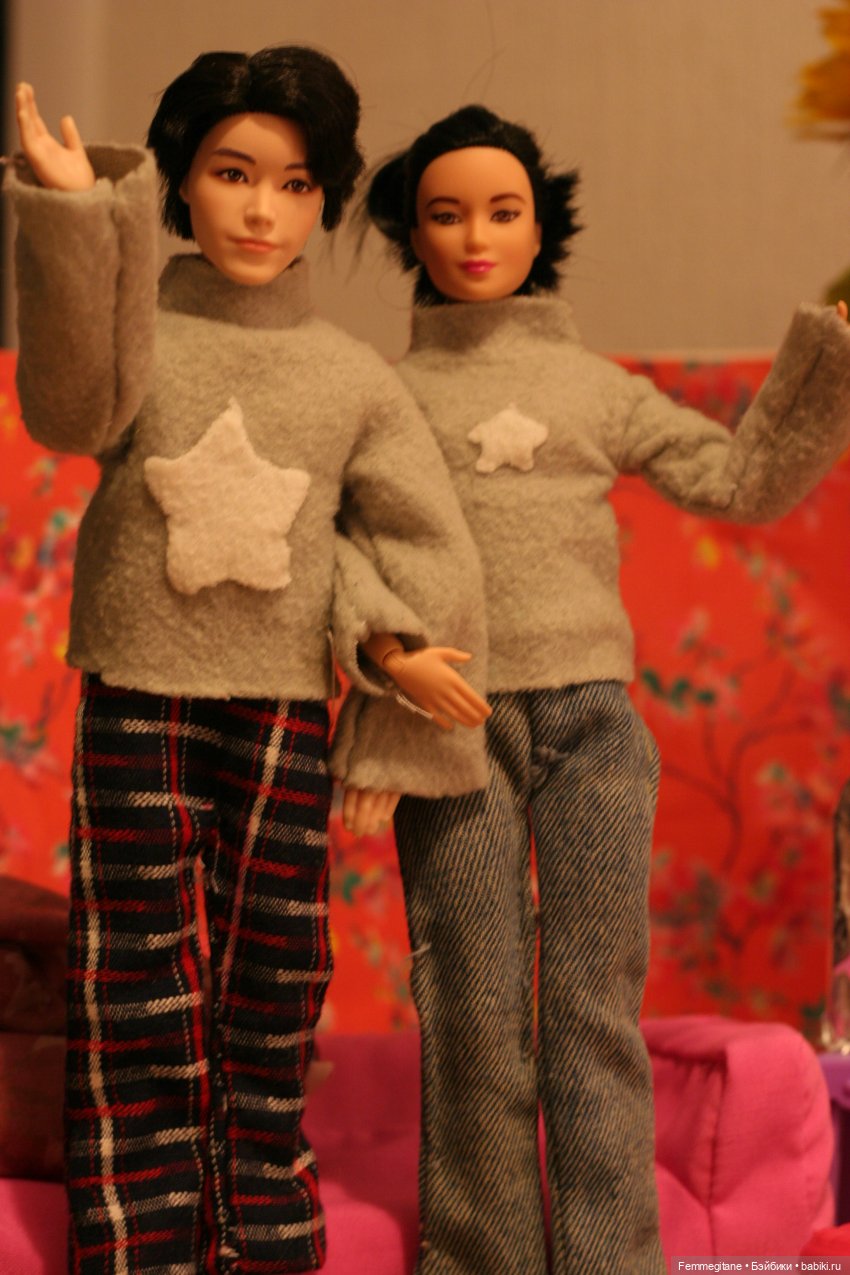 Исумбоси. За сценой — Куклы Barbie (Барби): Looks