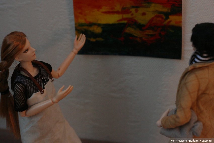 DollCi Awards - День 4. L'amour court le rues. Прогулка - Монмартр - Бекстейджи