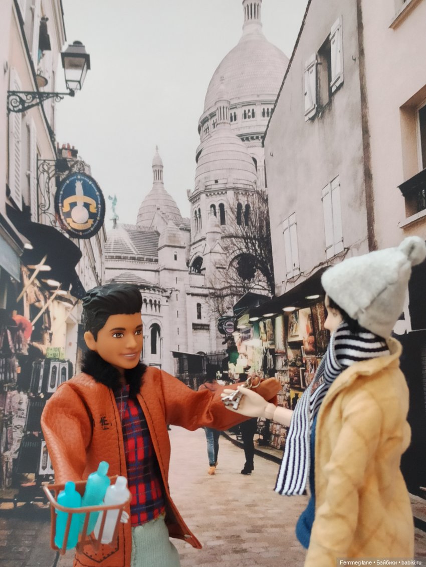 DollCi Awards - День 4. L'amour court le rues. Прогулка - Монмартр - Бекстейджи