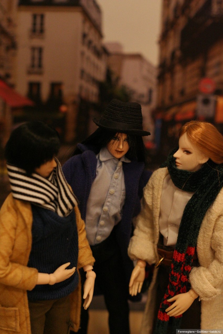 DollCi Awards - День 4. L'amour court le rues. Прогулка - Монмартр - Бекстейджи