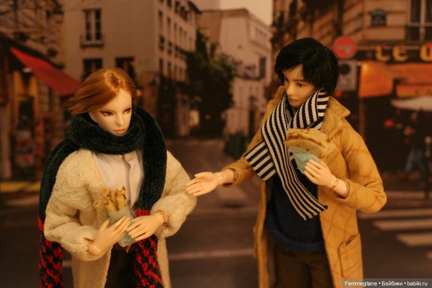 DollCi Awards - День 4. L'amour court le rues. Прогулка - Монмартр - Бекстейджи