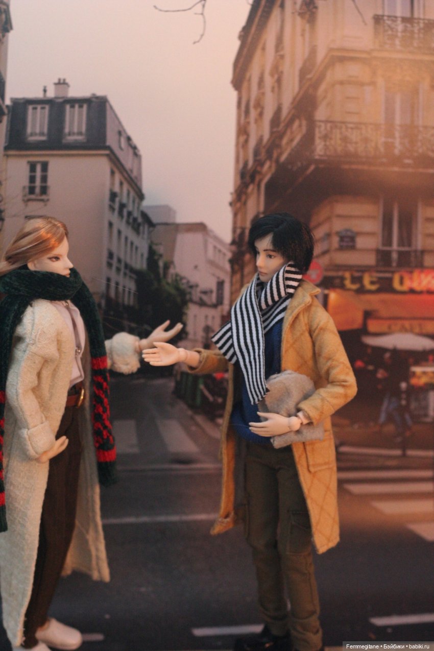 DollCi Awards - День 4. L'amour court le rues. Прогулка - Монмартр - Бекстейджи