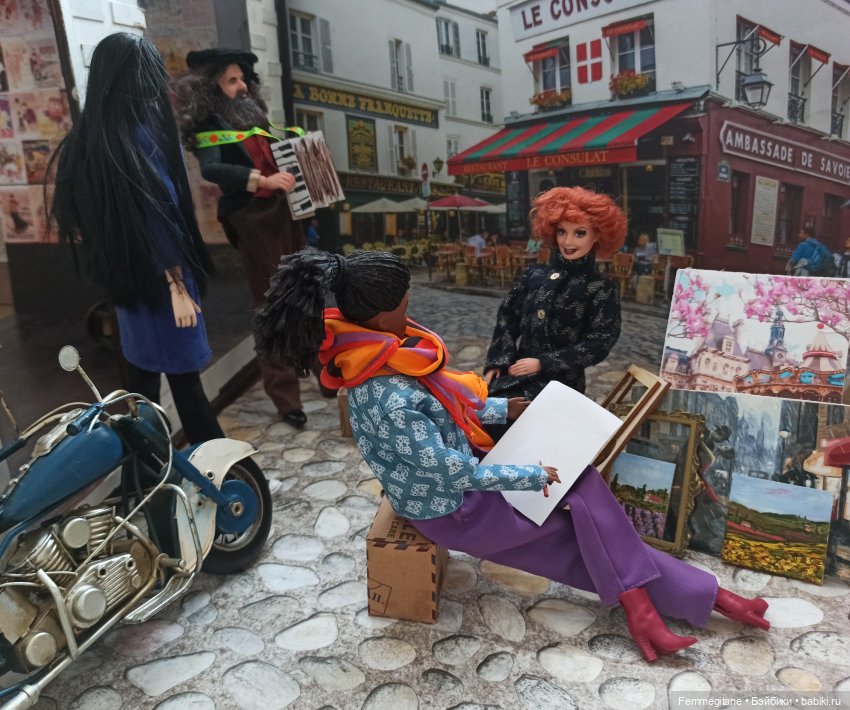 DollCi Awards - День 4. L'amour court le rues. Прогулка - Монмартр - Бекстейджи (фото 9)