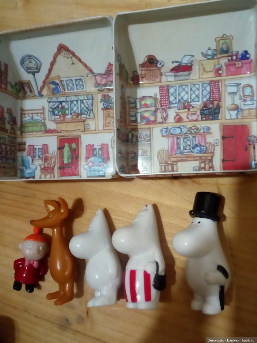 Муми-семья из набора, Мю и Снифф