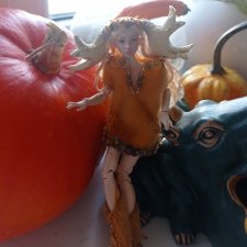 Дюймовочка в этническом образе