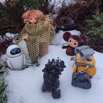 Как Мышуня в прятки играла или как сообразить на пятерых 🐭