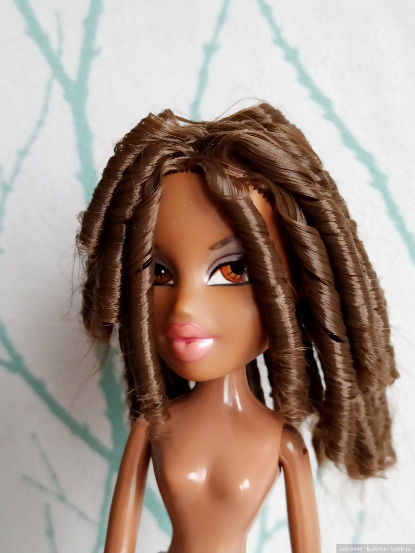 Моя первая афро-Bratz Саша(восстановление) и поиск образа для новой Хлои