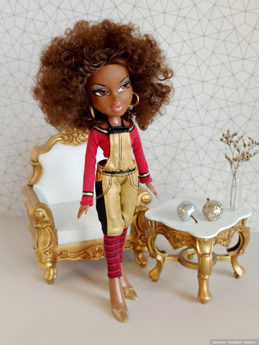 Моя первая афро-Bratz Саша(восстановление) и поиск образа для новой Хлои
