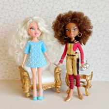 Моя первая афро-Bratz Саша(восстановление) и поиск образа для новой Хлои.