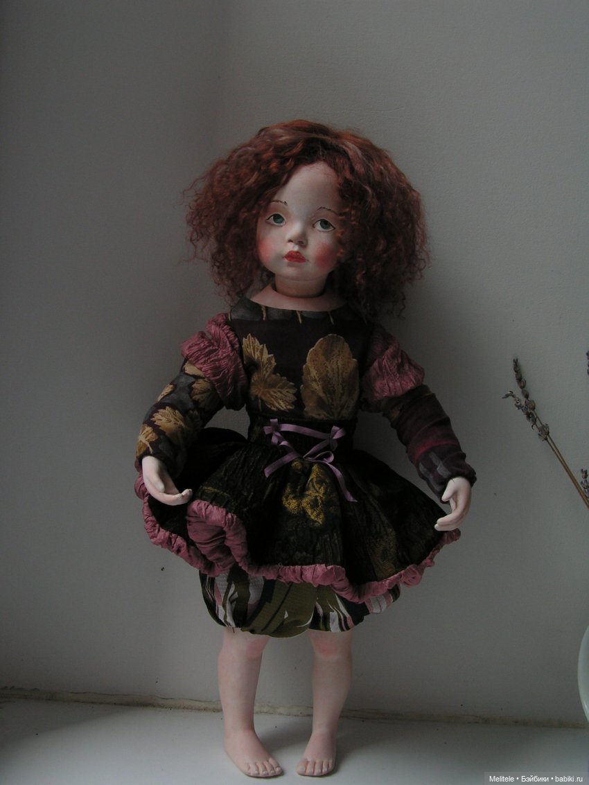 Виола Лесная, авторская кукла Галины Ишимикли (фото 3)