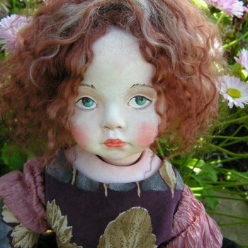 Виола Лесная, авторская кукла Галины Ишимикли