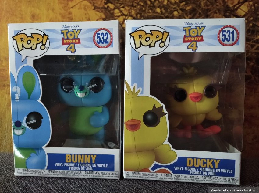 Утя и Зая: взрыв плюша — Фигурки Funko POP (Фанко Поп): коллекции