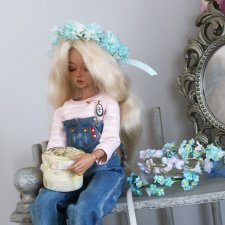 Куколки и цветы - созданы друг для друга